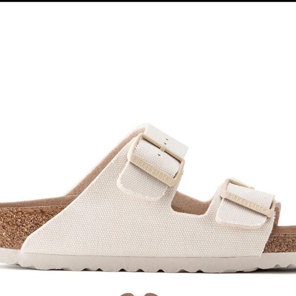 Birkenstock Arizona Rivet Logo Vegan Canvas Womens size 40. - Picture 3 of 10